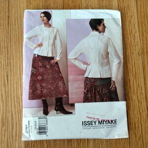 Vogue Pattern 2761 Issey Miyake Size 14 16 18 Top & Skirt UNCUT FF